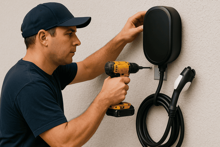 Level 1 EV Charger Installation